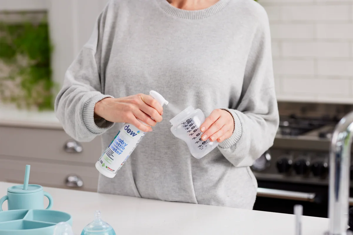 DEW Steriliseringsvatten för nappflaskor & nappar – 65ml - Bild 5