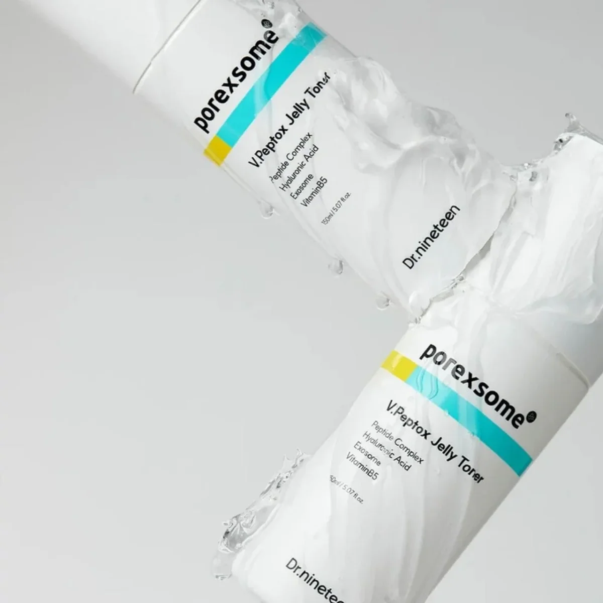 Dr. Nineteen Gel Toner med peptider och hyaluronsyra – 150 ml - Bild 3