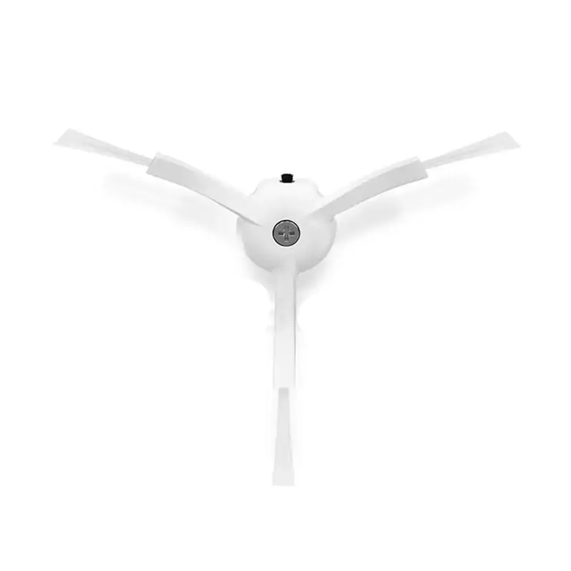 Sidoborstar till Roborock – 3-arm – Vita – 3-pack - Bild 3